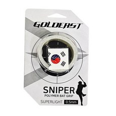 골드이스트 스나이퍼 야구 배트 그립 테이프 알루미늄 그립 초경량 1.75mm, 국가대표, 1개