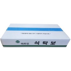국산 일회용식탁보 방유 방수식탁보 식당 횟집 업소용 비닐상종이, 1개, 250개, 1박스, 평판(여러장묶음사용)
