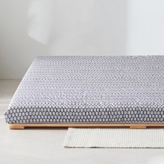 느웰 순면 매트리스 커버 5cm~7.5cm 퀸/킹, 7.5cm, 큐브