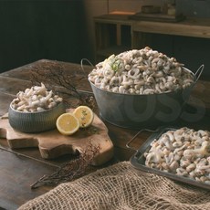 [인포벨]TV홈쇼핑정품 애드크로스 자연산 손질 세척 순살 새조개 고단백 급냉 자숙 순살 조개 새조개살, 2세트, 1kg(170마리 내외)