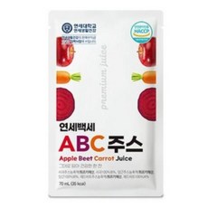 [연세대학교 연세생활건강] 연세백세 ABC주스 30포, 70ml, 30개