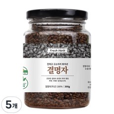 SINSUNHERB 焙炒決明子茶, 300g, 5罐