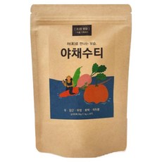 착한농부 무 당근 우엉 호박 작두콩 티백차 야채수티, 20개입, 1개, 1.5g 20개입, 1개, 1.5g