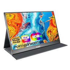 삼지비젼 MNN 휴대용 15.6 인치 FHD IPS HDR 1080P DEX보조 모니터 포터블 모니터 전원연결필요 없음 플러그 앤 플레이 USB TYPE-C HDMI 16:9, 1개, w156u2