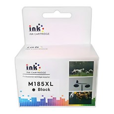 삼성 특대용량 재생잉크 INK-M185 C185 XL SL-J1680 J1683 J1780W J1780DW J1785W 잉크젯 프린터 호환, M185XL 검정, 1개