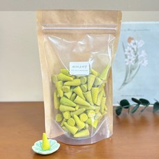[제이아로마향] 태국 아로마향초 인센스 콘향 100개, 레몬그라스