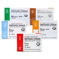 일회용주사기 기획전 전규격 1cc 3cc 5cc 10cc 20cc 50cc, 20cc (18gX1 1/2인치 50개입), 1개