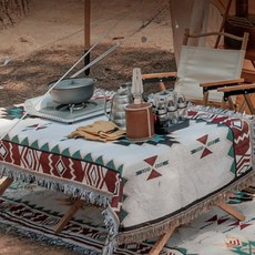 더라운드 캠핑 블랭킷 인디언 감성 소파 담요 7종 특대형 대형 행주증정