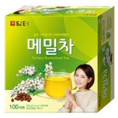 메밀차 담터 100T 전통차 사무실음료수, 150g, 100개입, 1박스