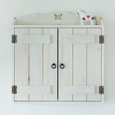 나무다움 원목 인터폰 비디오폰 박스 가리개 배전반 두꺼비집 벽장식 인테리어소품, 화이트