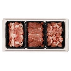 미소드림 한돈 보성녹돈 앞다리살 모듬세트 1kg, 1박스