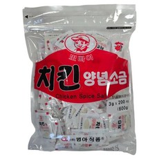 범아식품 치킨양념소금, 800개, 3g