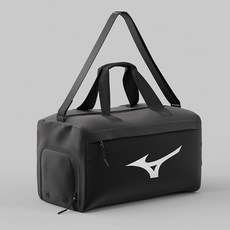MIZUNO 미즈노 수영 더플백 크로스 숄더 가방 신발 수납 건식 습식 N3CMC004, 미즈노/더플백/N3CMC004/블랙