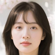 지비킹 여자 앞머리 정수리가발 여성 인모 수제가발 사각형 통기망, 1개, 모카브라운