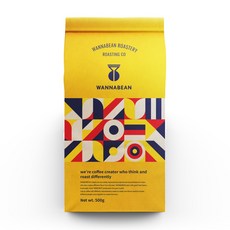 WANNABEAN 瓜地馬拉安提瓜咖啡 SHB, 研磨咖啡(咖啡機用), 500g, 1包