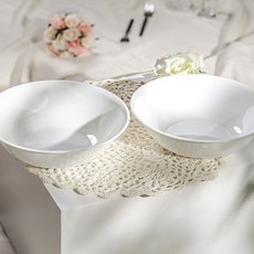 코렐 저스트화이트 면기대 2P, 혼합색상, 2개