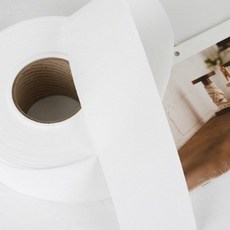 커튼심지 4cm 8cm 10cm 12cm 15cm 커튼부자재 화이트, 2) 1롤(약 90마), 1개