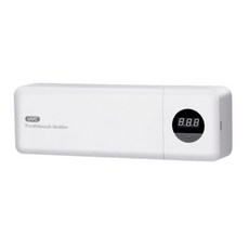 DFMEI 家用智能壁掛式全自動感應紫外線殺菌免打孔牙刷置物架, 如圖, X-5573牙刷消毒器-電池款