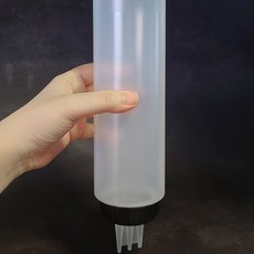 미앤미 잘라쓰는 3구 실리콘노즐 소스통 710mL, 1개