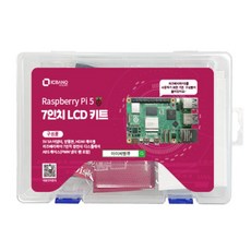 라즈베리파이5 8GB 7인치 LCD 키트 Raspberry pi 5, 1개