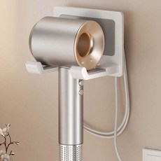 치트몰 무타공 강력 접착 드라이기 거치대, 1개, 그레이