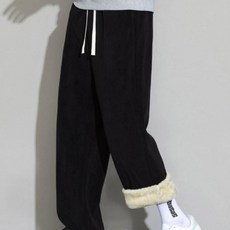 스토리원 남녀공용 양털가득 기모 트레이닝 팬츠 바지 JG-FWBM012