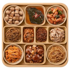 모두의집밥 일주일 밑반찬 10종, 1세트, 1.22kg