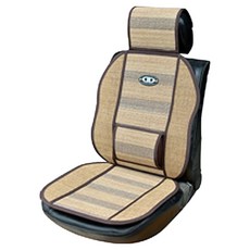 뉴로얄 대나무 통풍시트 자동차 쿨링시트 대자리 카시트커버 여름 바람방석, 1개, 혼합색상