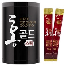 홍골드 6년근 진액 홍삼스틱 홍삼정 10ml 100포, 500g, 2박스