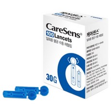 케어센스 란셋 100개입 일회용 채혈침, 1박스