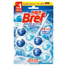 브레프 파워액티브 변기세정제 오션브리즈향, 5개, 100g