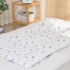 베베누보 DIY 모달 + 듀라론 낮잠이불 모달블랭킷 솜패드 속베개 부직포가방 풀세트, 알파벳다이노