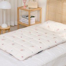 베베누보 DIY 듀라론 모달 양면 에어메시 사계절 어린이집 낮잠이불세트 분리형, 베리츄