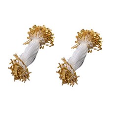 바이유즈 의류 옷핀라벨 택끈, 화이트골드, 200개