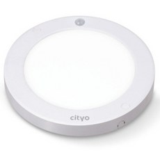 Cityo LED 홈엣지 원형 센서등 6인치 16W, 1개