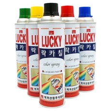 조씨네 목제용 럭키 스프레이 벽 락카 철재용 페인트, 1개, 연녹색, 420ml