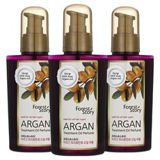 포레스트스토리 아르간 오일 퍼퓸 헤어에센스, 120ml, 3개