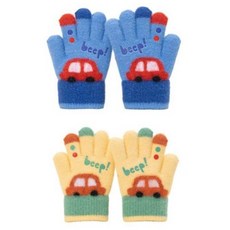 [타임세일] 하루박스 KC인증 1+1 아동 유아 아기 키즈 자동차 겨울 장갑