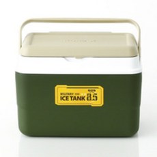 코멕스 국내산 캠핑용 아이스박스 8.5L 그린, MILITARY GREEN