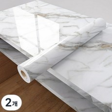 기름때 방지 주방 알루미늄 시트지 방수 방습지, 2개