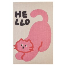 고양이 스크래쳐 부착식 고양이 스크레쳐 벽에 붙이는 스크래쳐 고양이 벽 스크래쳐 고양이 카페트, 1개, HELLO CAT