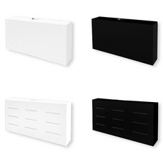 무타공 콘센트가리개 거실 주방 방 콘센트커버 덮개 화재예방 아이 반려동물 지킴커버, 1개, 모던 20cm, 박스형 화이트