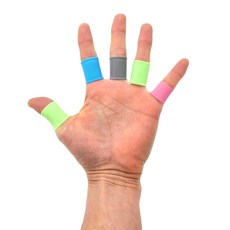 골프손가락통증 손가락물집 굳은살 방지 핑거밴드, 남성 그레이, 1세트