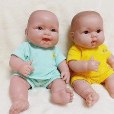 베렝구어옷 (인형미포함) 36cm 라뉴본디럭스 목욕놀이베렝구어 옷 맨투맨 상 하의, 개나리, 1개
