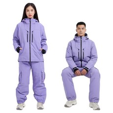 이루이스키 테크니컬디자인 남여공용스키복 상하의 세트