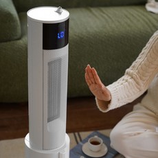 [촉촉하고 포근한]한경희 비오닉 가습 온풍기 가정용 업소용 PTC 타워형 가습기