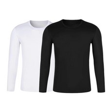 에스와이씨 남자 내복 언더레이어 긴팔 상의 1+1