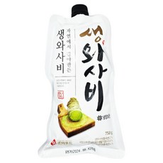 주비푸드 냉장 자연에서 갈아만든 생와사비 750g, 2개