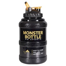 쿠스포츠 쿠스포츠 2리터 대용량 헬스 물통 쉐이커 - 옐로우, 2.5L