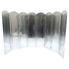 칼루스 8단 초대형 버너 바람막이 60 - 120cm, 실버, 1개